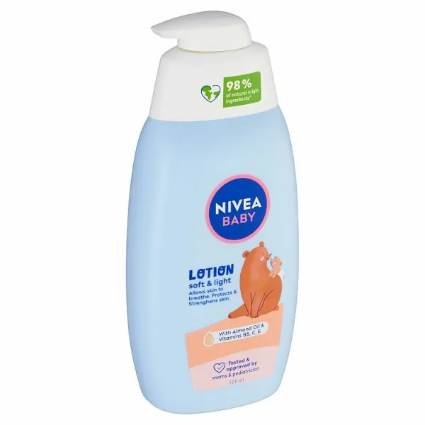 Nivea Baby Ľahké telové mlieko 500 ml