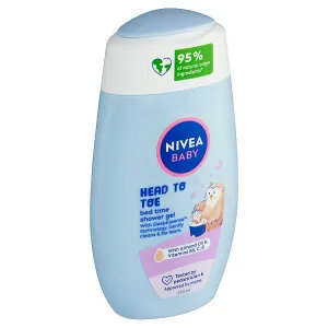 Nivea Baby Bed Time sprchovací gél pre celé telo a vlásky 200 ml