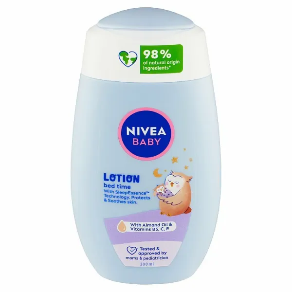 Nivea Baby Bed Time telové mlieko 200 ml
