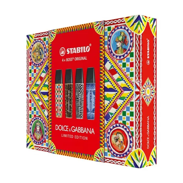 Stabilo Dolce Gabbana zvýrazňovače 4ks 1balenie