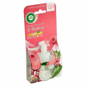 Air Wick Sparkling Rose & Raspberry elektrický osviežovač vzduchu náhradná náplň 19 ml