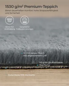 Koberec RUTSCH sivý