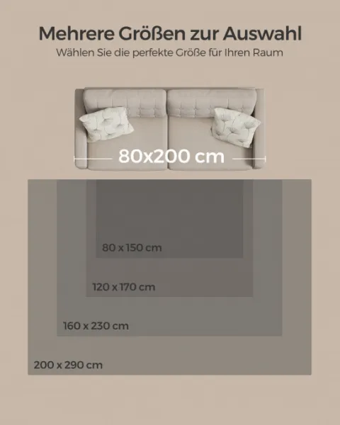 Koberec RUTSCH sivý