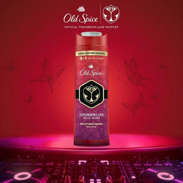 Old Spice Tomorrowland Sprchový Gél A Šampón Pre Mužov, Špeciálna Edícia, 400 ml