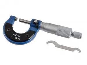 Geko Analógový vonkajší mikrometer s noniusom 0-25 mm 0,01 mm