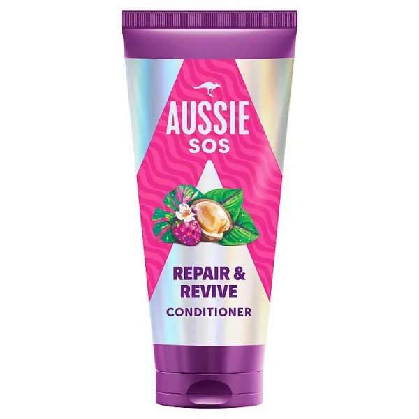 Aussie SOS Repair Revive vyživujúci kondicionér pre namáhané vlasy a vlasovú pokožku 200 ml