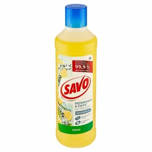 Savo Dezinfekcia a čistič na podlahy citrón 1000 ml