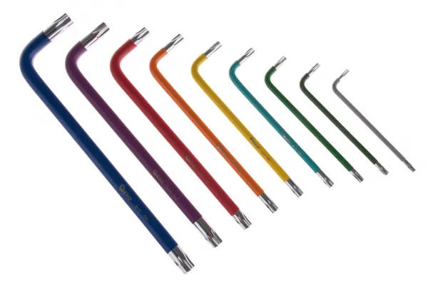 Geko Sada torx klúčov T10-T50 9 dielna