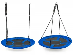 Záhradná hojdačka bocianie hniezdo 100cm Modrá