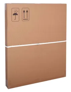 Cateringový stôl RICO skladací v kufríku - 152 cm - biely