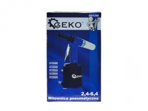 Geko Pneumatické nitovacie kliešte 2,4-6,4 mm