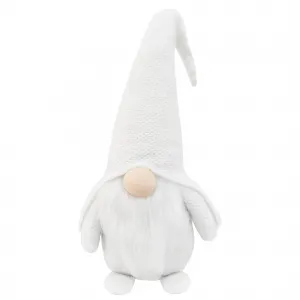 Tutumi Vianočný škriatok ELF 068 - 50 cm biely