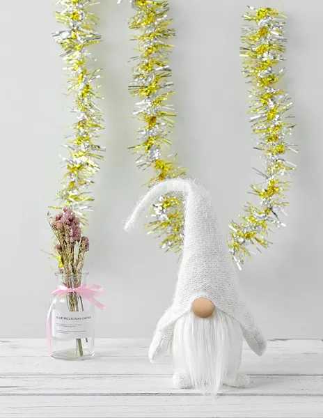 Tutumi Vianočný škriatok ELF 068 - 50 cm biely