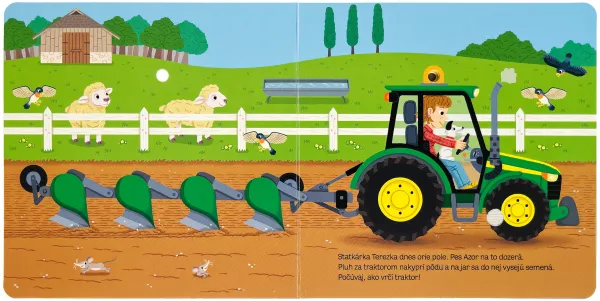 Moja blikajúca zvuková knižka Na statku