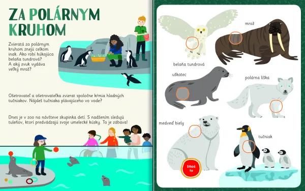 Moja zvuková knižka Zvieratá v zoo