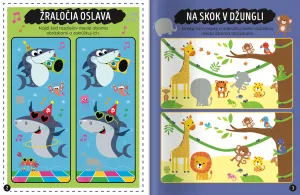 Zábavné učenie Hľadaj rozdiely