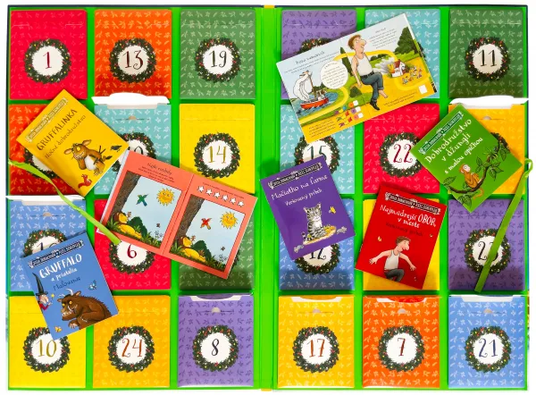 Gruffalo a priatelia, Adventný kalendár plný kníh
