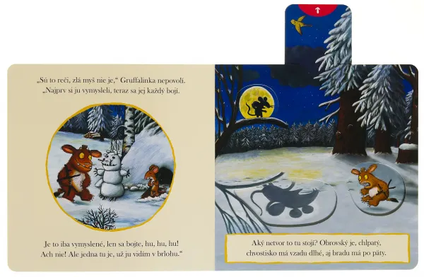 Gruffalinka Tlač, ťahaj, posúvaj
