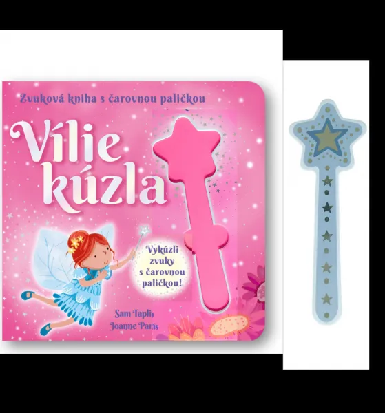 Zvuková kniha s čarovnou paličkou Vílie kúzla