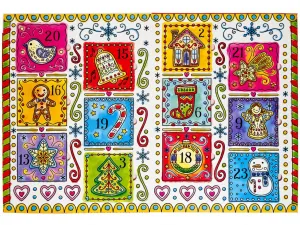 Kúzelné maľovanie vodou Adventný kalendár