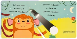Dobrú noc, opička! Kniha s kúzelnou baterkou