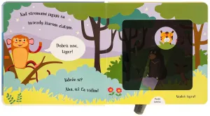 Dobrú noc, opička! Kniha s kúzelnou baterkou