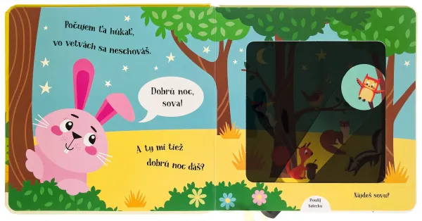 Dobrú noc, králiček! Kniha s kúzelnou baterkou