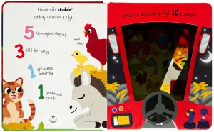 Jazdi a hľadaj - Traktor - kniha s kúzelnou baterkou