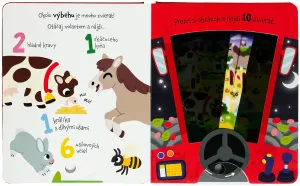Jazdi a hľadaj - Traktor - kniha s kúzelnou baterkou