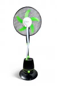 Moderný hmlový ventilátor Kenex čierny 60W
