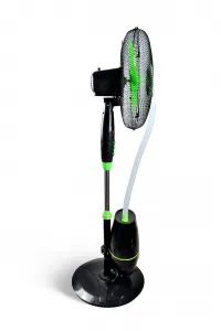 Moderný hmlový ventilátor Kenex čierny 60W