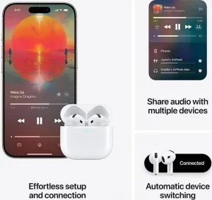 Apple AirPods 4 generácie MXP63ZMA