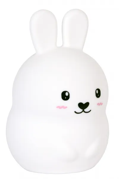 Wellhox Silikónové nočné svetlo Rabbit led rgb