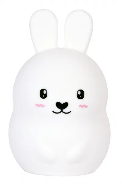 Wellhox Silikónové nočné svetlo Rabbit led rgb