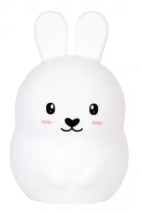 Wellhox Silikónové nočné svetlo Rabbit led rgb