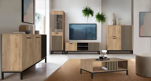 Vitrína LAMINO W-1 Halmar