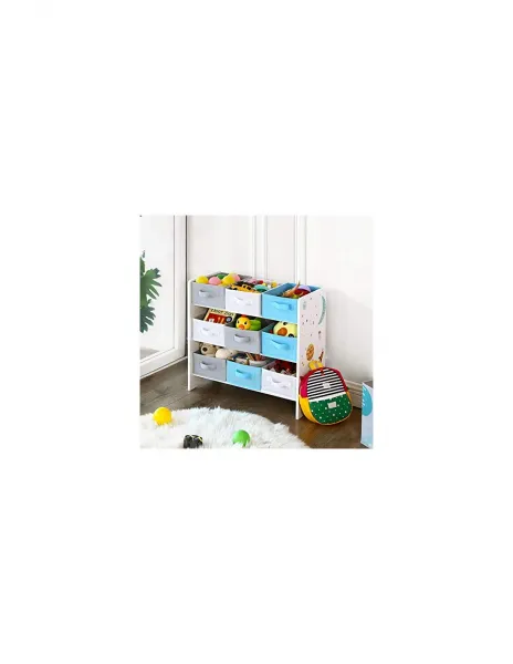 SUPPLIES GKR33WT Organizér na hračky biely