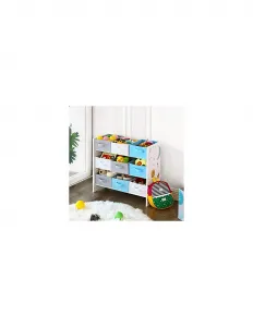 SUPPLIES GKR33WT Organizér na hračky biely