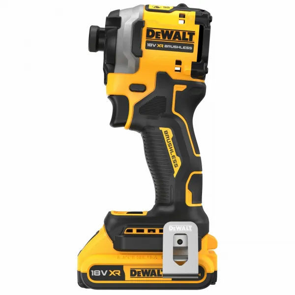 DEWALT 18V XR 1/4” Hex aku rázový uťahovák, 2x 5,0 Ah DCF850D2T-QW