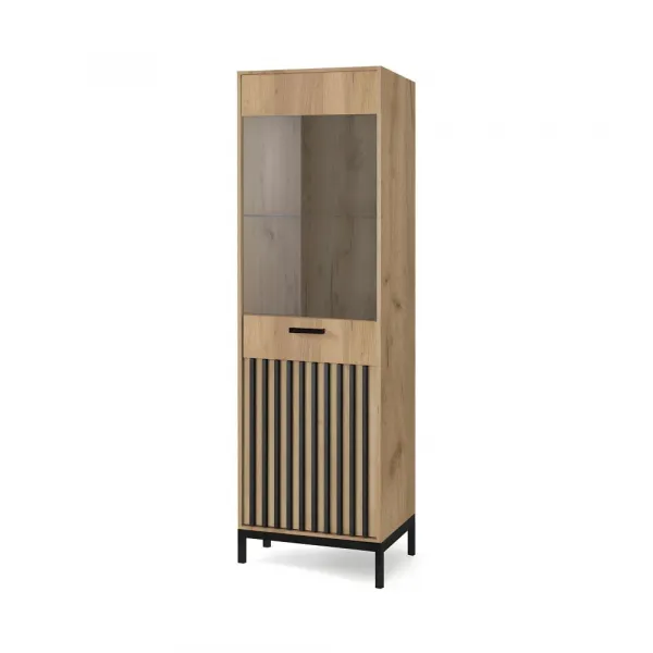 Vitrína LAMINO W-1 Halmar