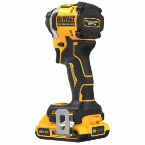 DEWALT 18V XR 1/4” Hex aku rázový uťahovák, 2x 5,0 Ah DCF850D2T-QW