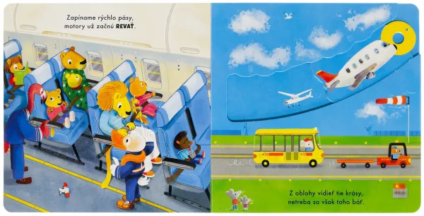 Dieťa sa vezie! Lietadlo