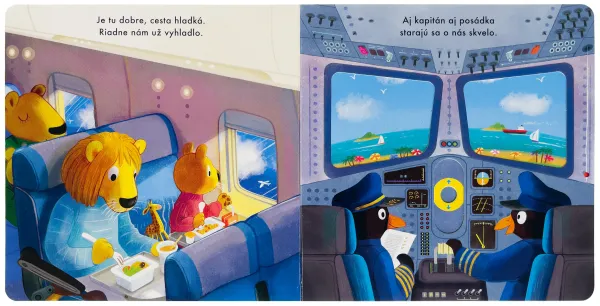 Dieťa sa vezie! Lietadlo
