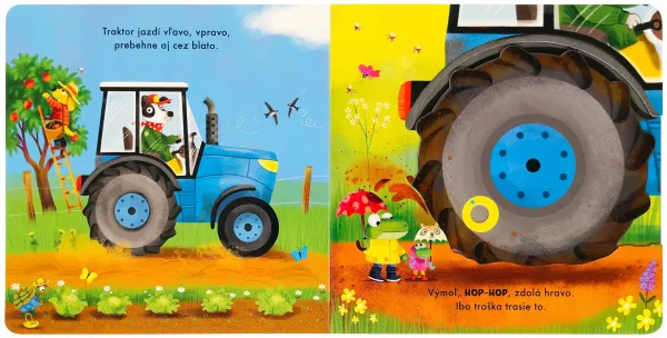 Dieťa sa vezie! Traktor