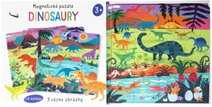 Magnetické puzzle Dinosaury