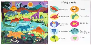 Magnetické puzzle Dinosaury