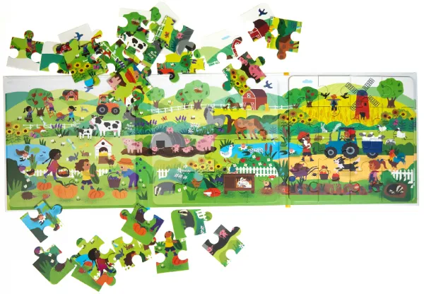 Magnetické puzzle Farma