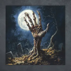 Temný obraz z dreva - Zombie