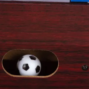 GamesPlanet® Mini stolný futbal, 51 x 31 x 8 cm, tmavý M40693