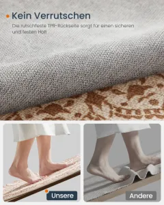 Koberec Boho-Stil béžový kruh